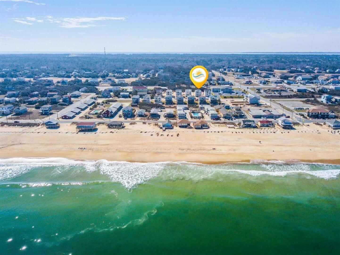 4058 Beach Haven 4 Min Walk To Beach Pool Kitty Hawk Bagian luar foto