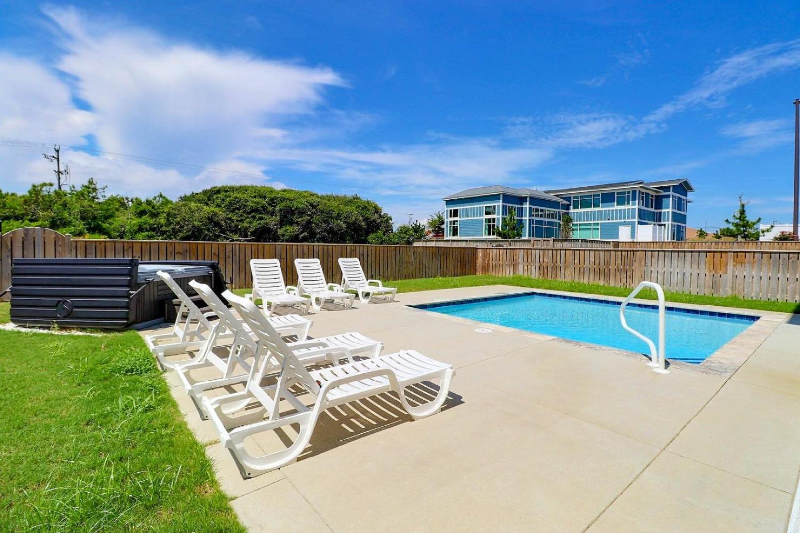 4058 Beach Haven 4 Min Walk To Beach Pool Kitty Hawk Bagian luar foto