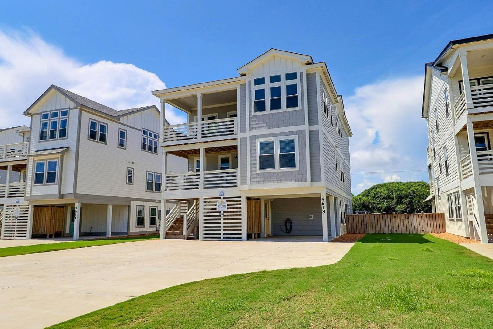 4058 Beach Haven 4 Min Walk To Beach Pool Kitty Hawk Bagian luar foto